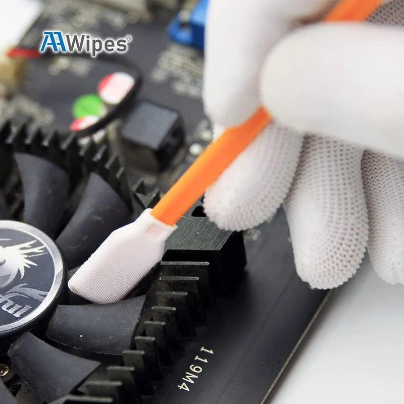 AAwipes Cleaning Swab Kit 500pcs Microfiber Knitted Polyester FA501-500 - Image 5